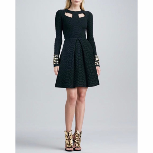 Alexis Dresses & Skirts - ALEXIS Narelle Structured Python Texture Dress